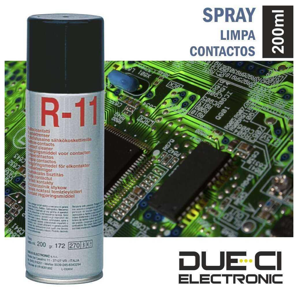 Spray Limpa Contactos R-11 200ml Due-Ci