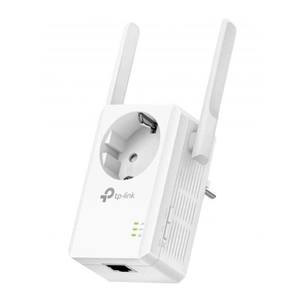 Repetidor De Sinal Wifi 300mb Com Ac Passthrough Tp-Link