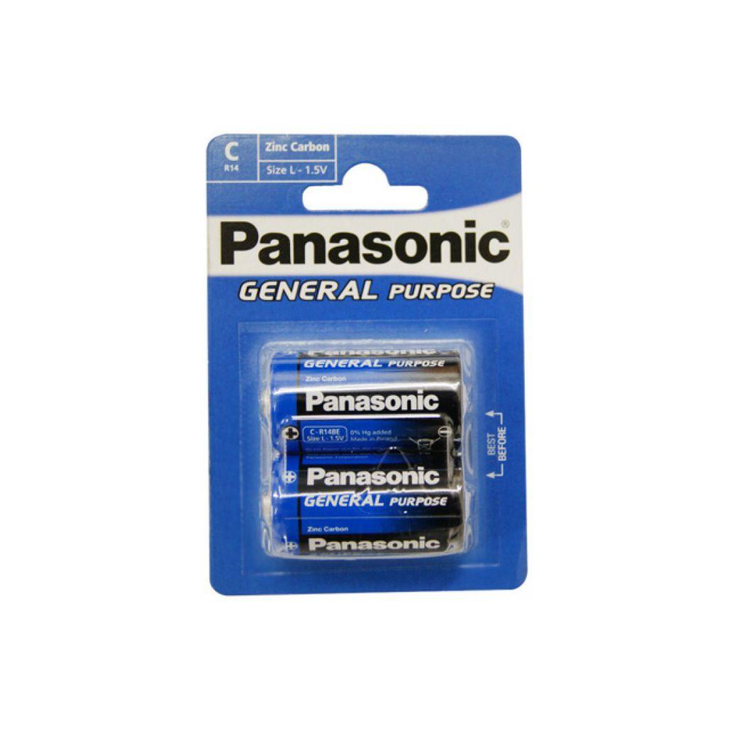Pilha Zinco C 1.5v Blister 2 Panasonic