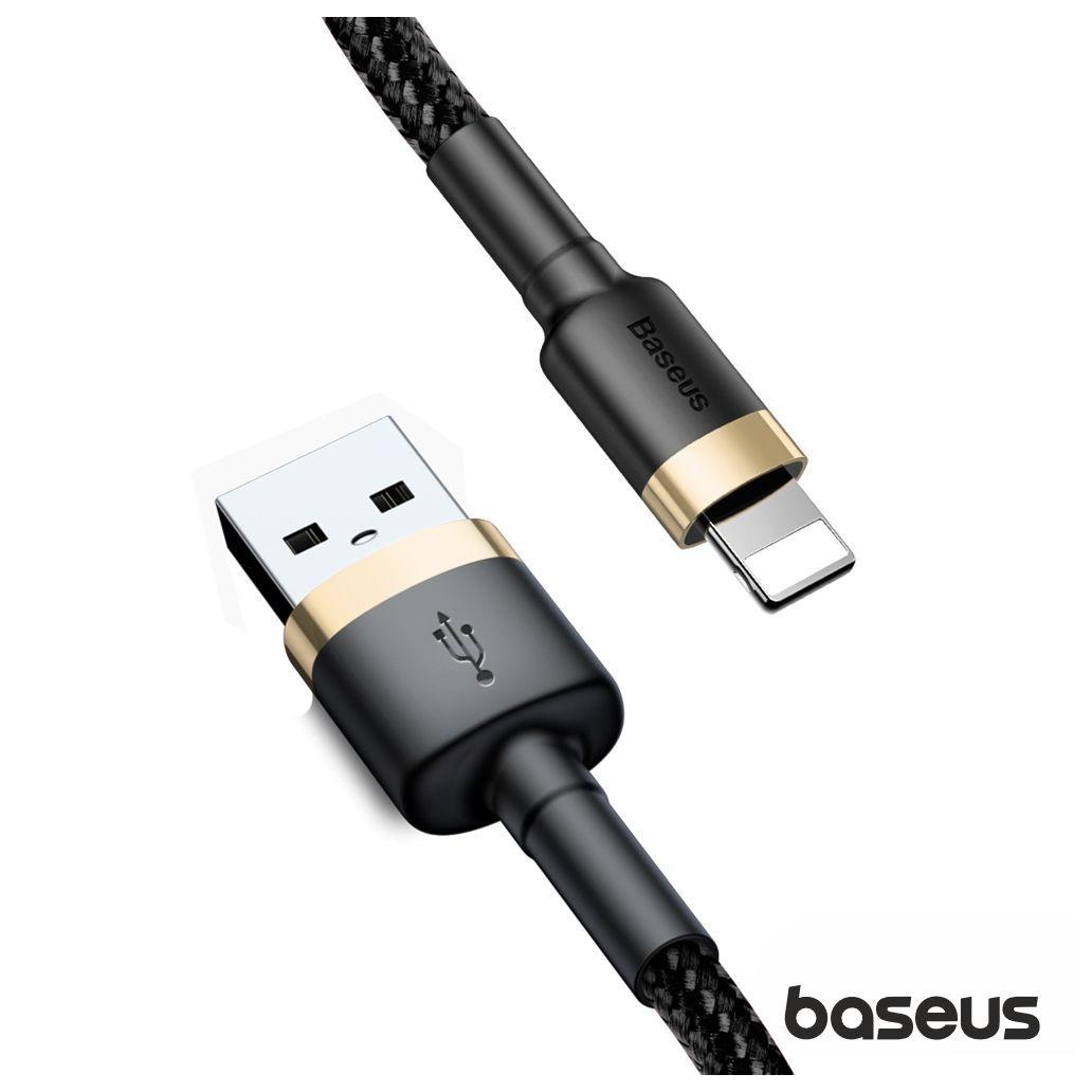 Cabo USB-A Macho P/ Lightning Macho 2m Cafule BASEUS