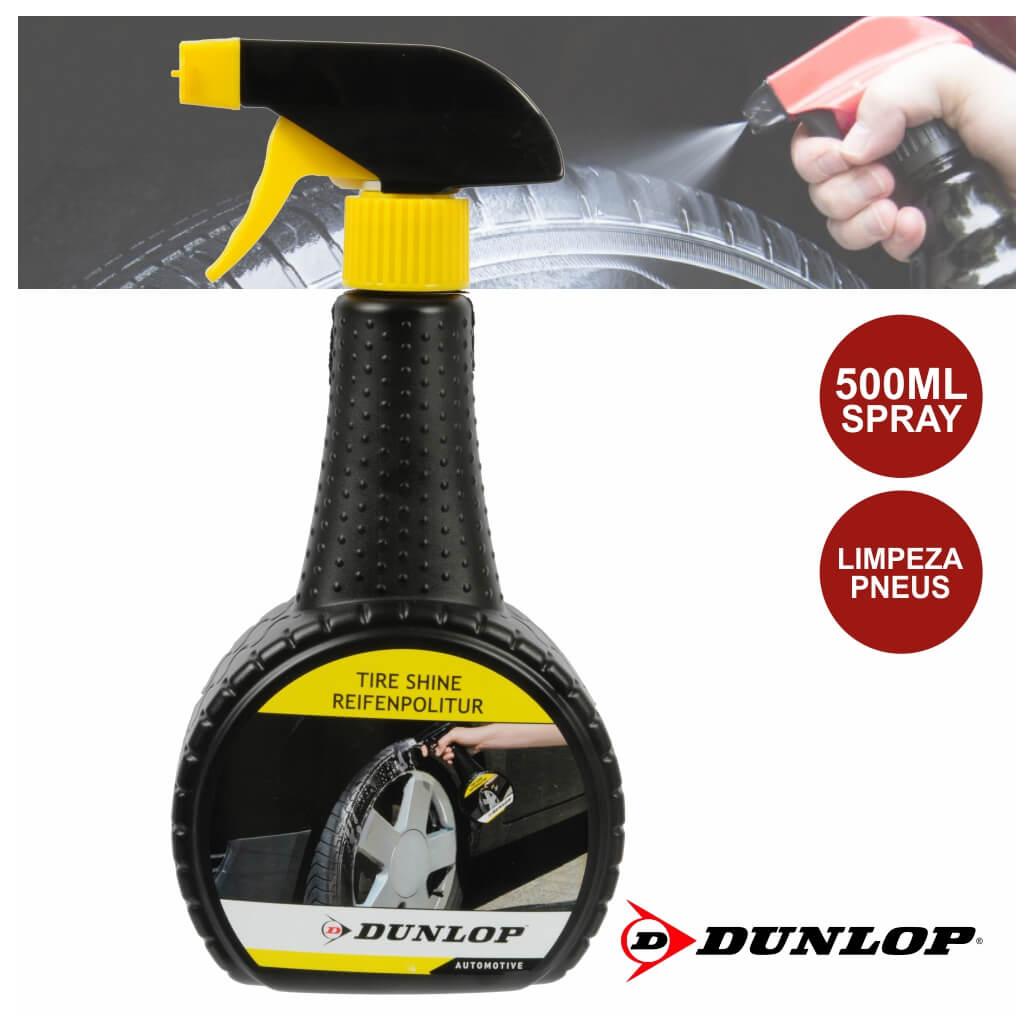 Spray De Limpeza Para Pneus Com Abrilhantador 500ml Dunlop