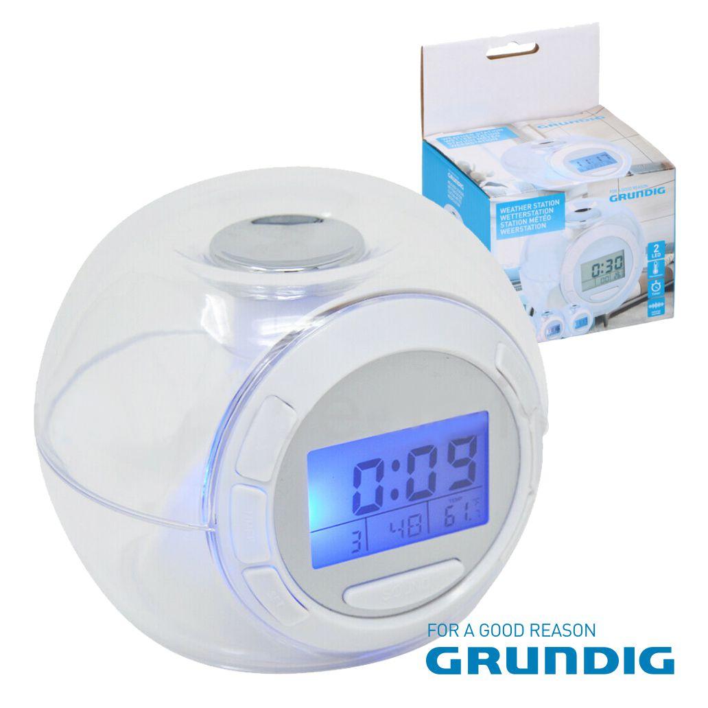 Relógio C/ Sensor De Temperatura Grundig