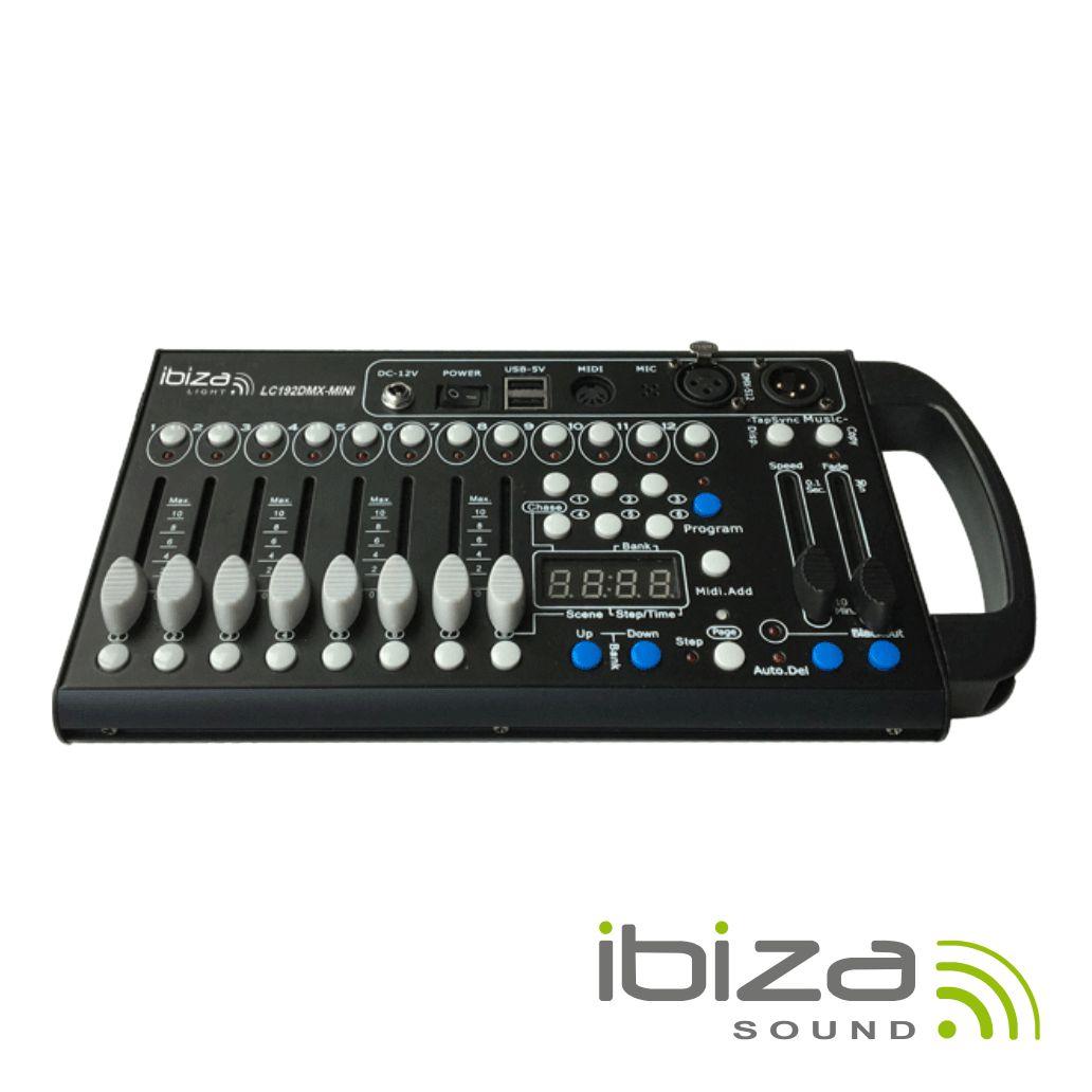 Controlador Dmx 192 Canais Compacto Ibiza