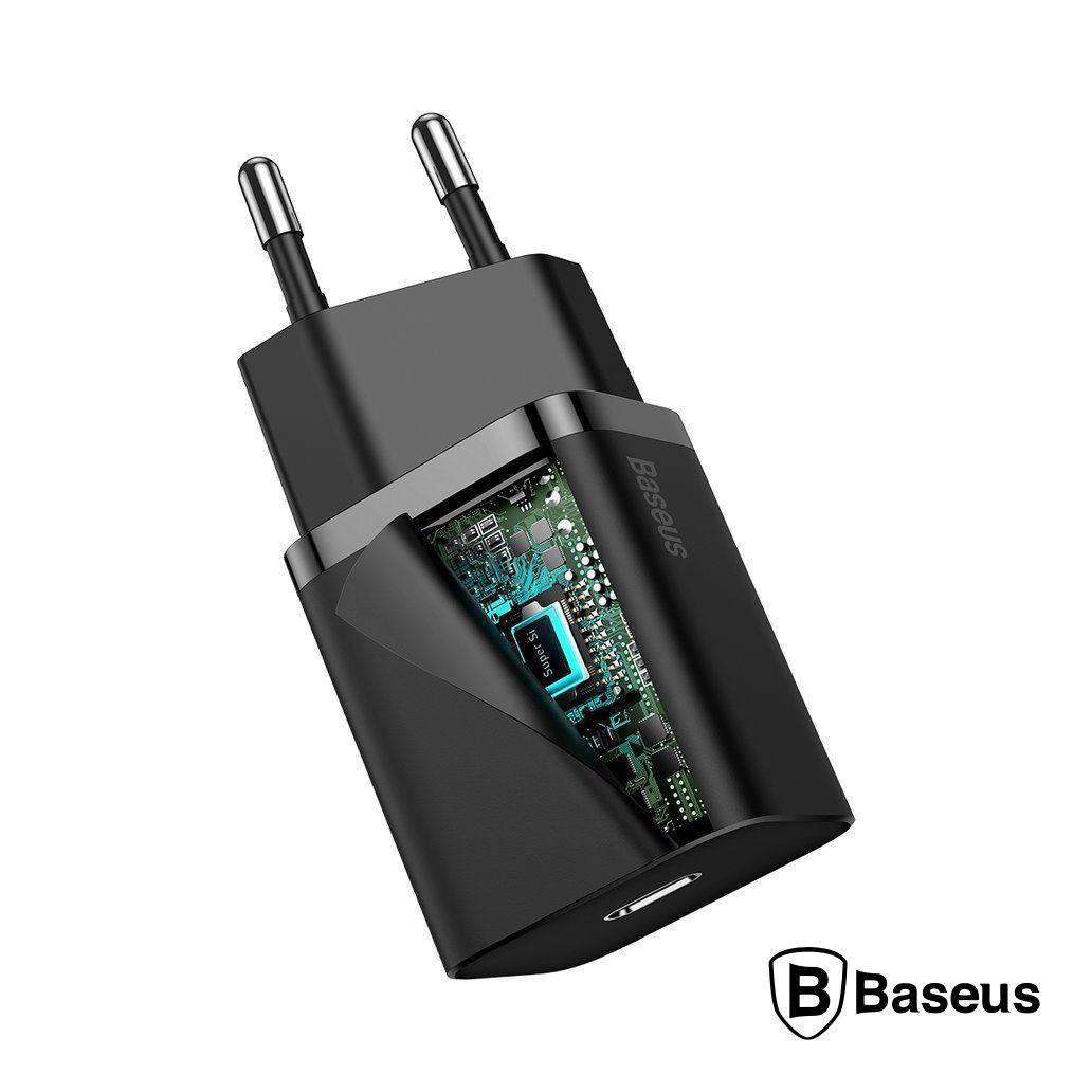 Carregador USB-C PD QuickCharge 3.0 20W BASEUS