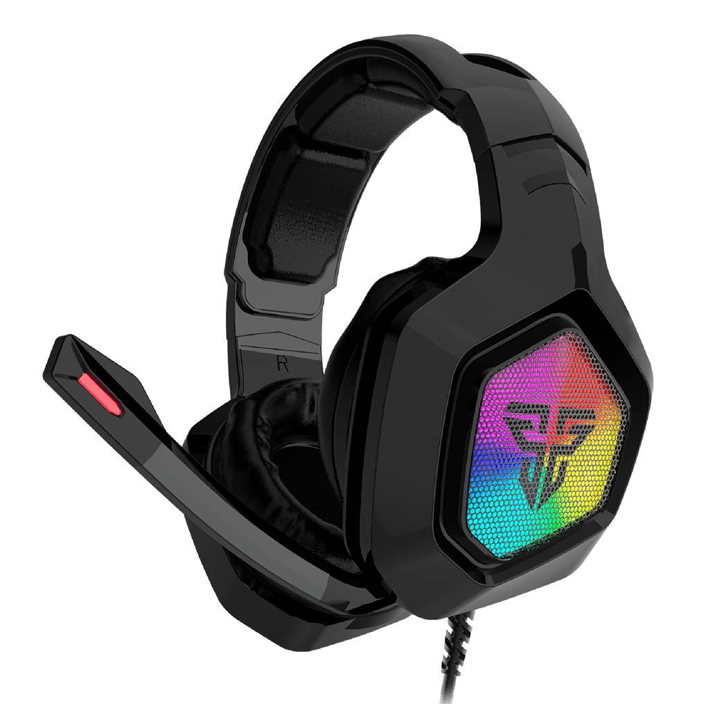 Headset Gaming Fantech Omni MH83 Multiplataforma RGB