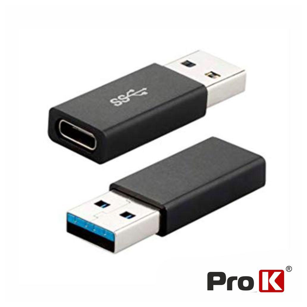Adaptador USB-A / USB-C 3.0 PROK