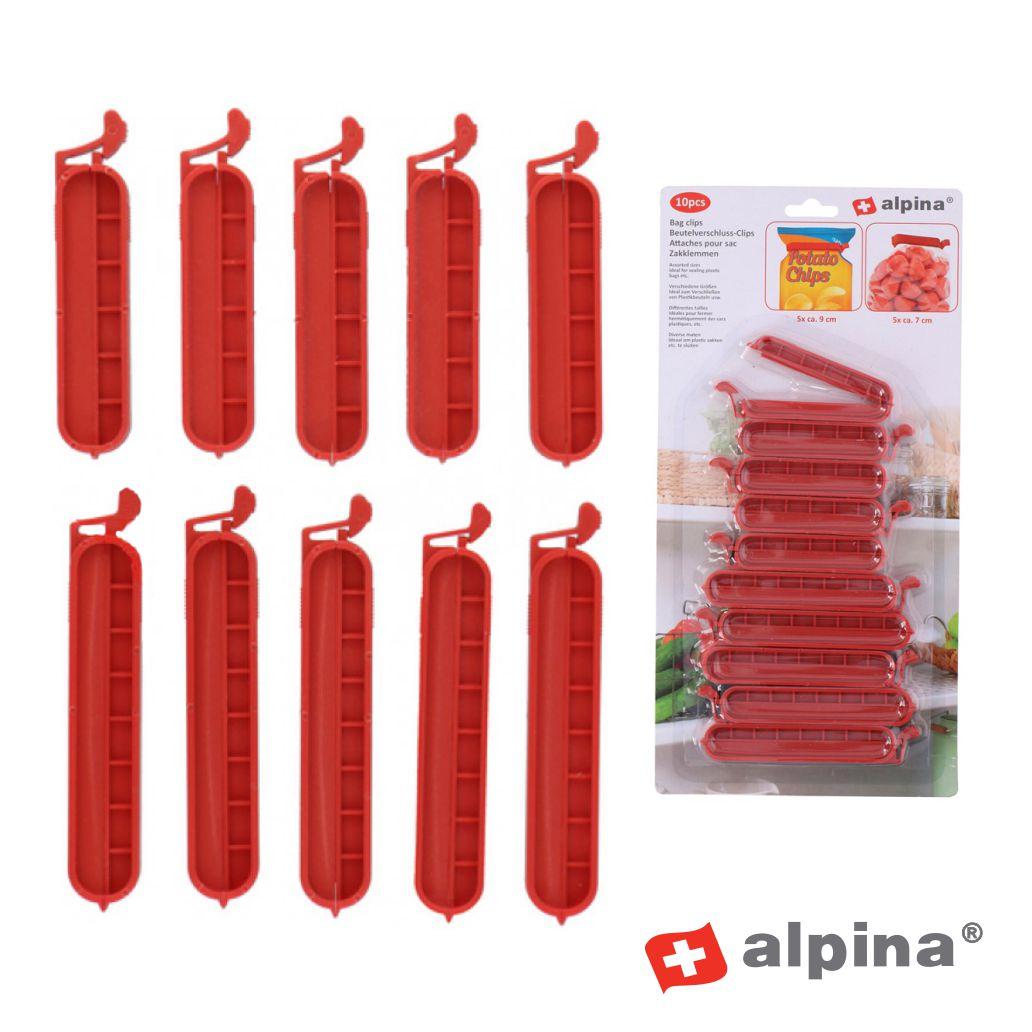 Conjunto Molas de Cozinha Vermelhas Alpina