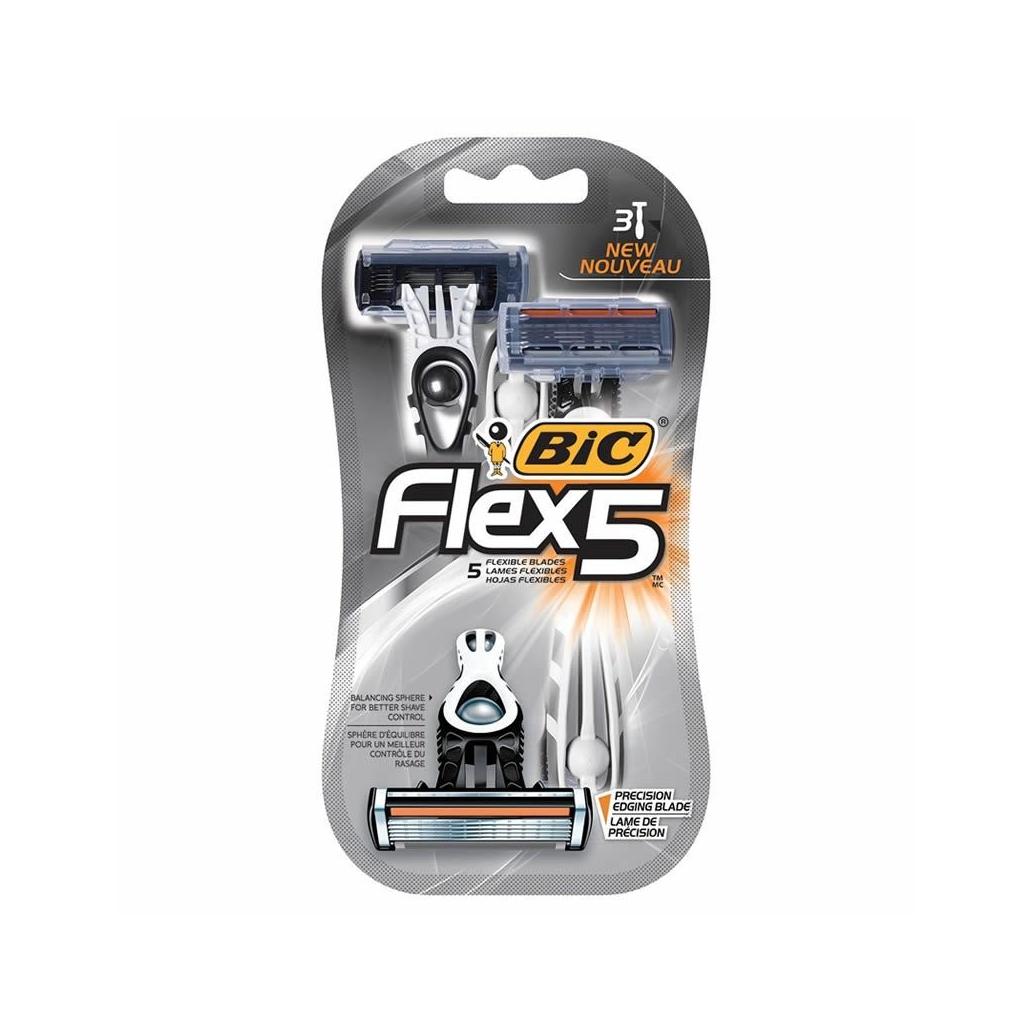 Lâminas de Barbear Bic Flex 5 3 Unidades