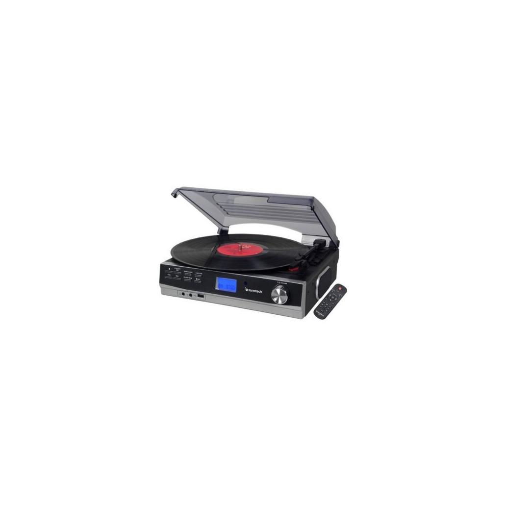 Gira-Discos Sunstech PXR23 Bluetooth Rádio Fm