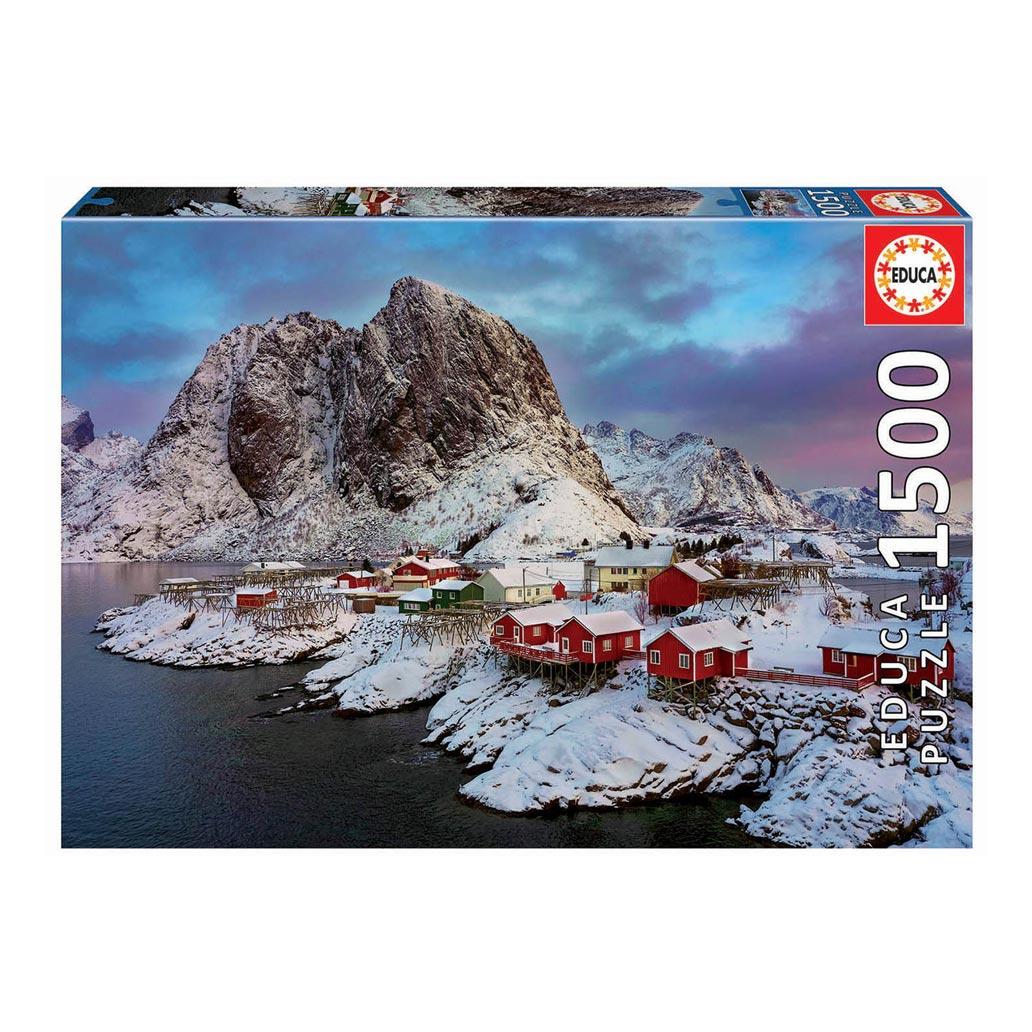 Puzzle 1500pcs Educa Ilhas Lofote Noruega