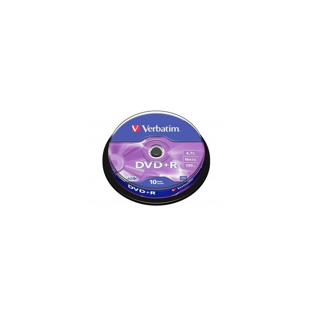 Cojunto DVD+R Verbatim Advanced AZO (16x) 10 Unidades