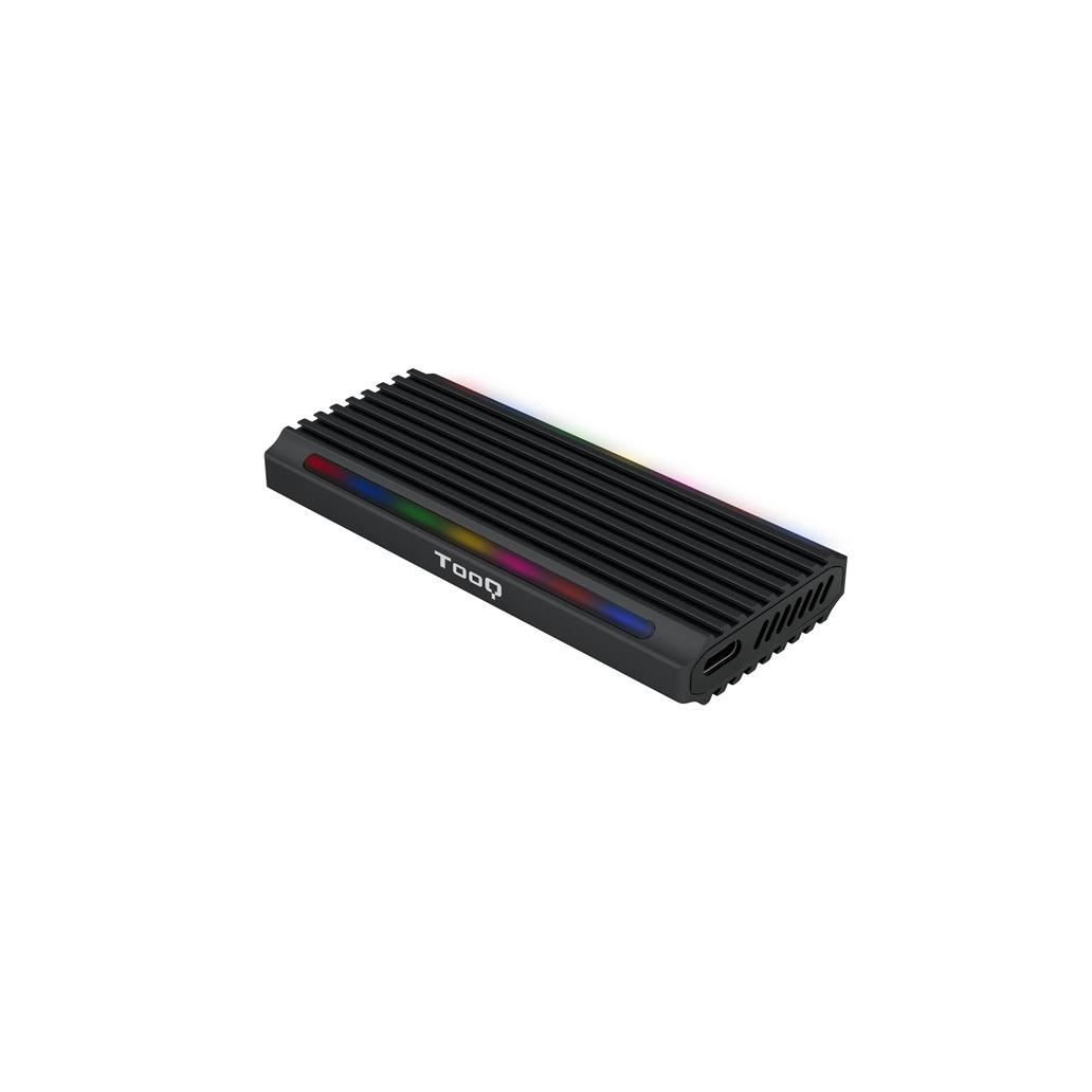 Caixa ExternaM.2 TooQ USB-C 3.0/3.1 RGB TQE-2222B