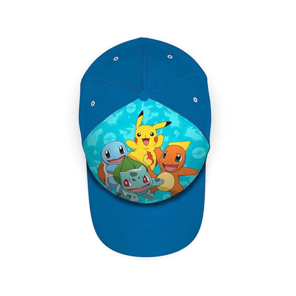 Chapéu Boné de Criança Pokémon Azul