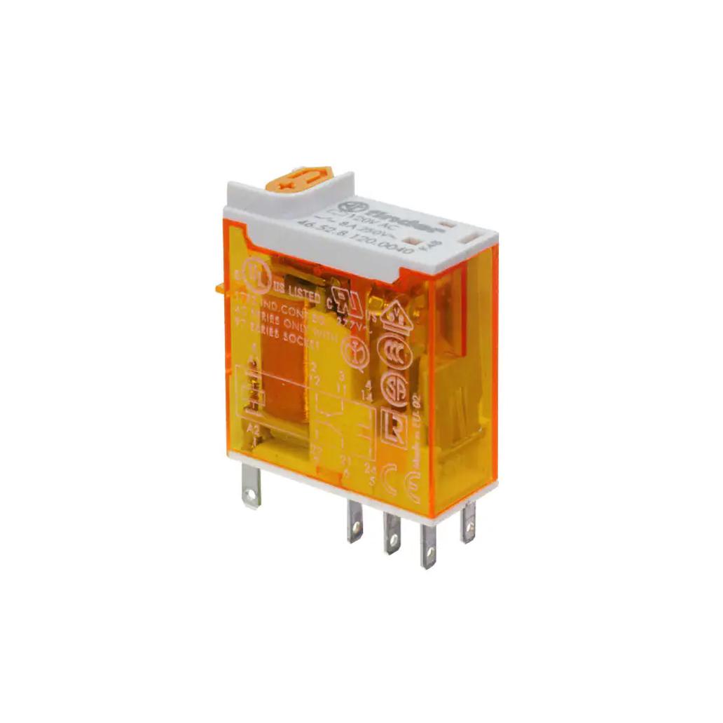 Relé Electromagnético DPDT Finder 110VAC 15A
