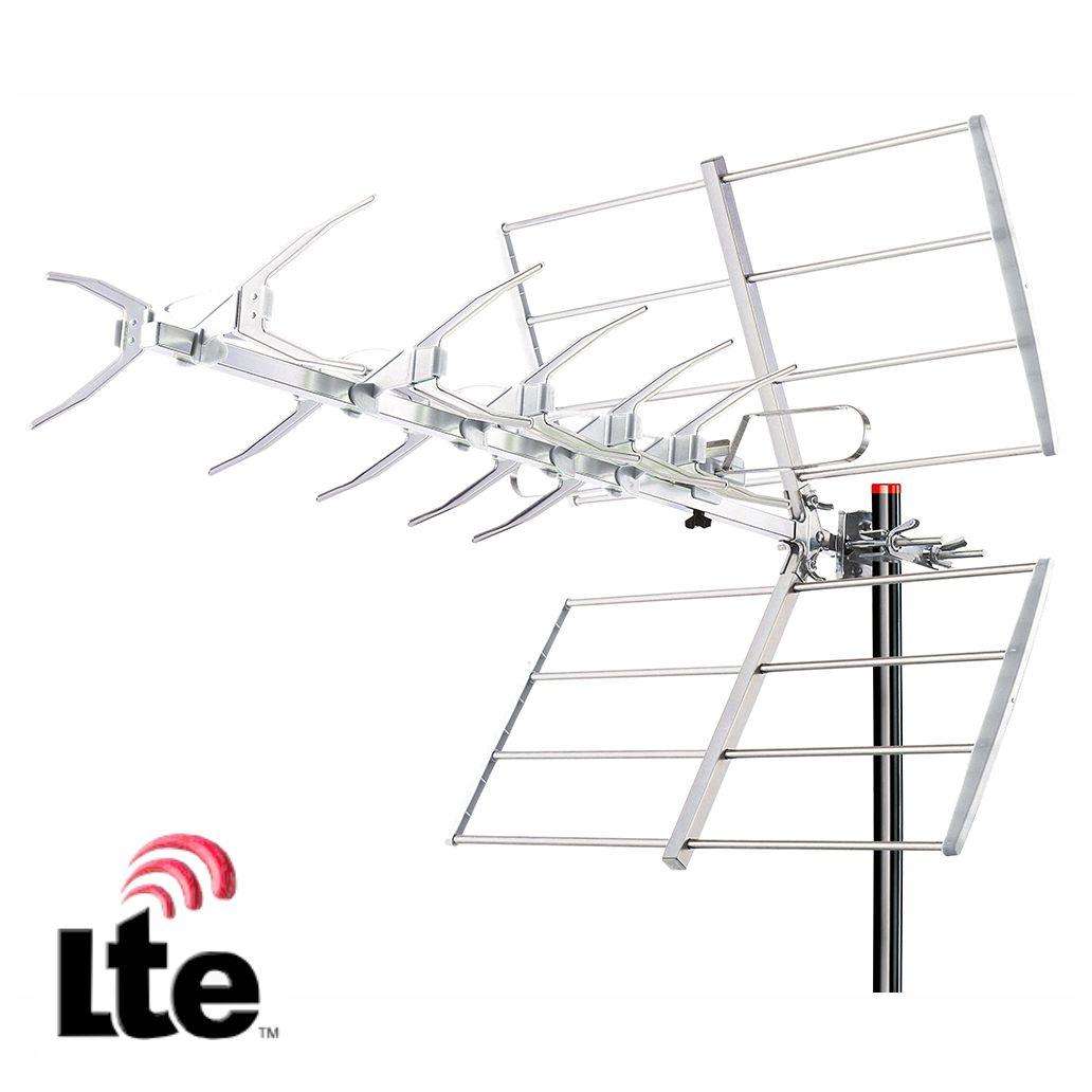 Antena Tdt Exterior UHF 23 Elementos 14db Filtro Lte 5G