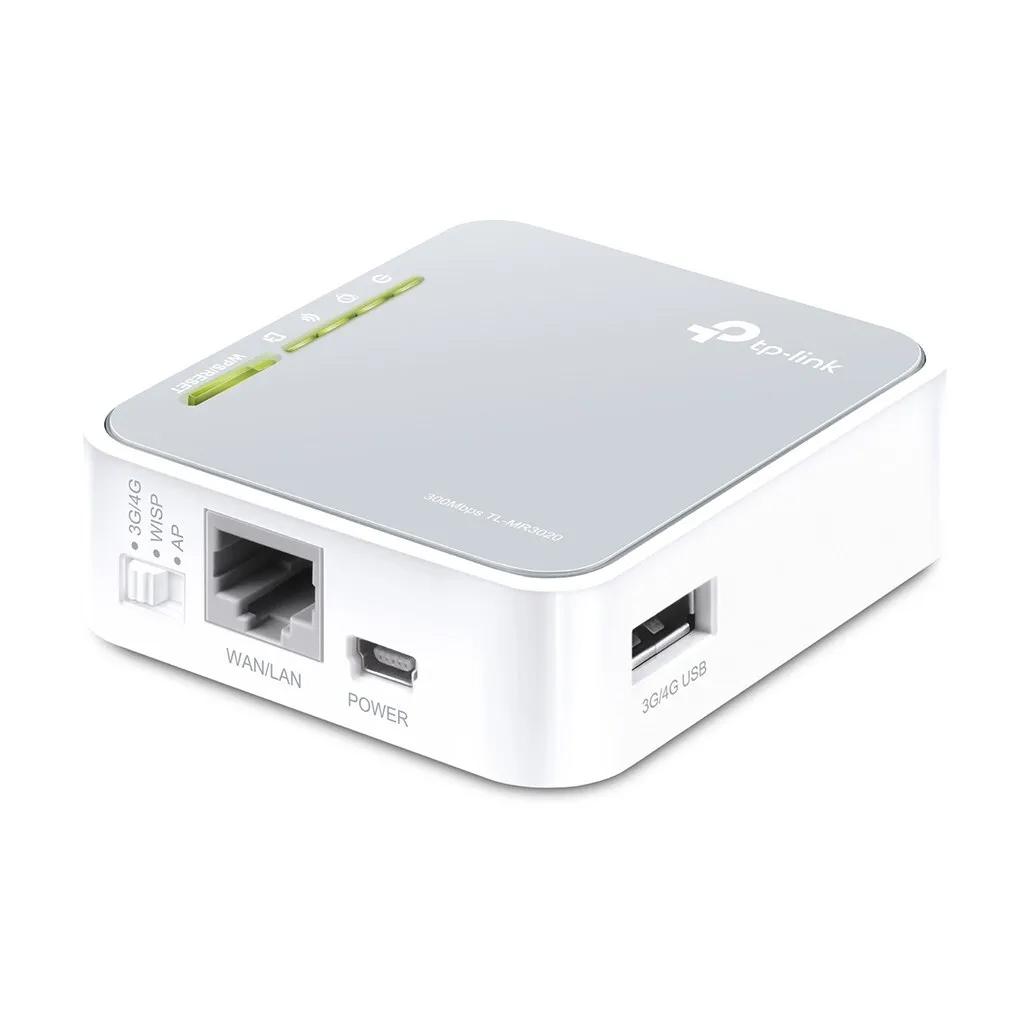 Router Tp-Link Portátil Wireless N 3G/4G TL-MR3020