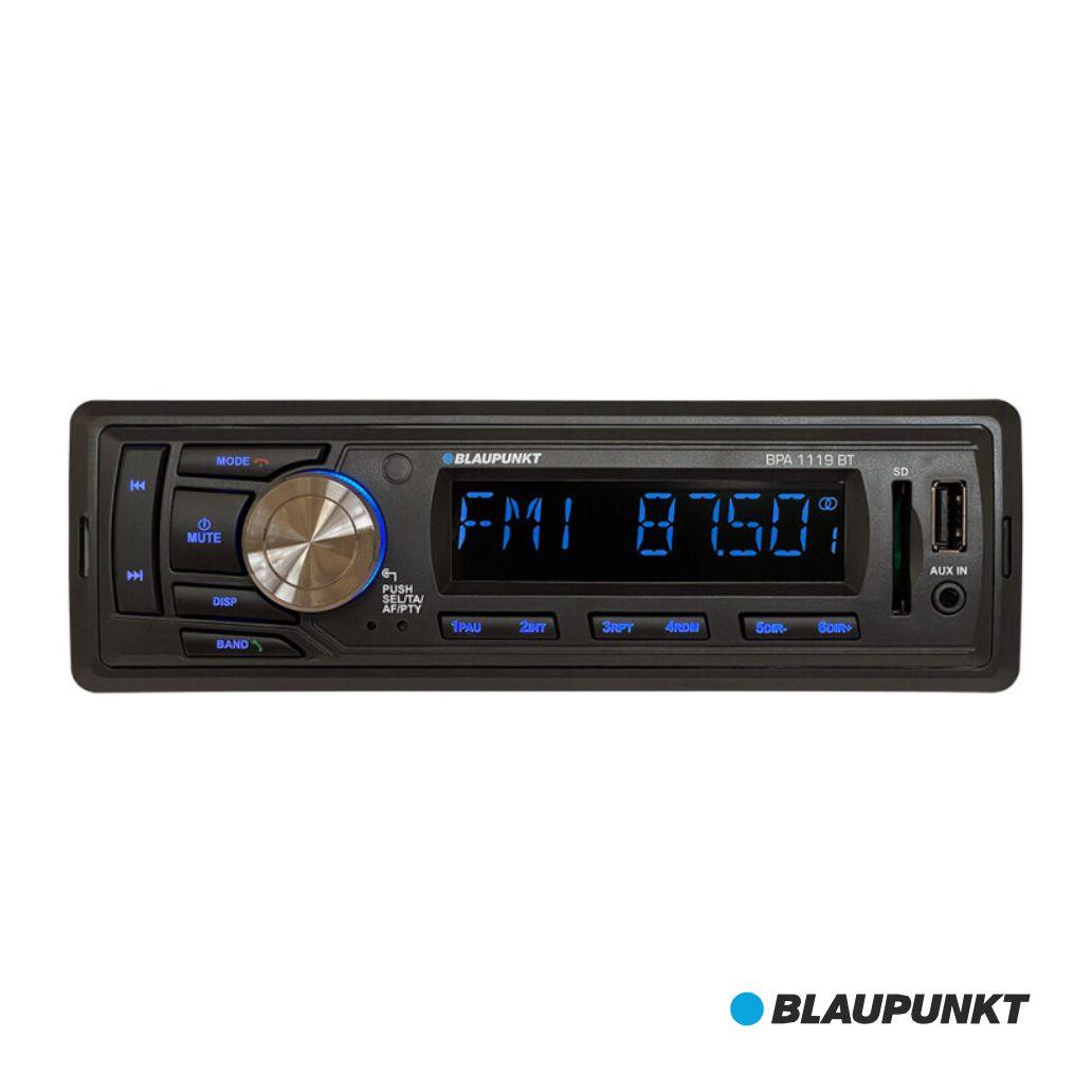 Auto-Rádio MP3 20Wx4 C/ FM/SD/USB/Bluetooth BLAUPUNKT