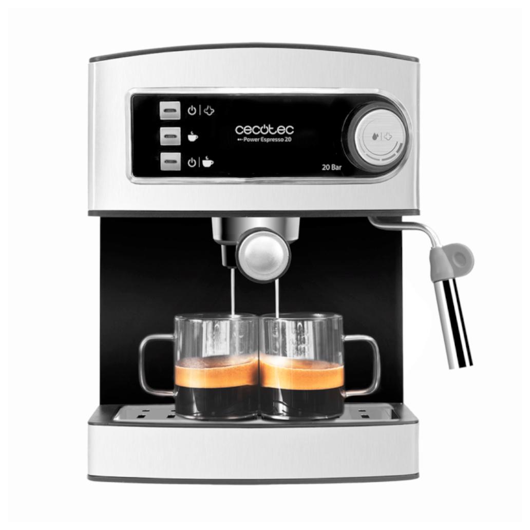 Máquina de Café Cecotec Saída Dupla 850W 20bar 1.5L