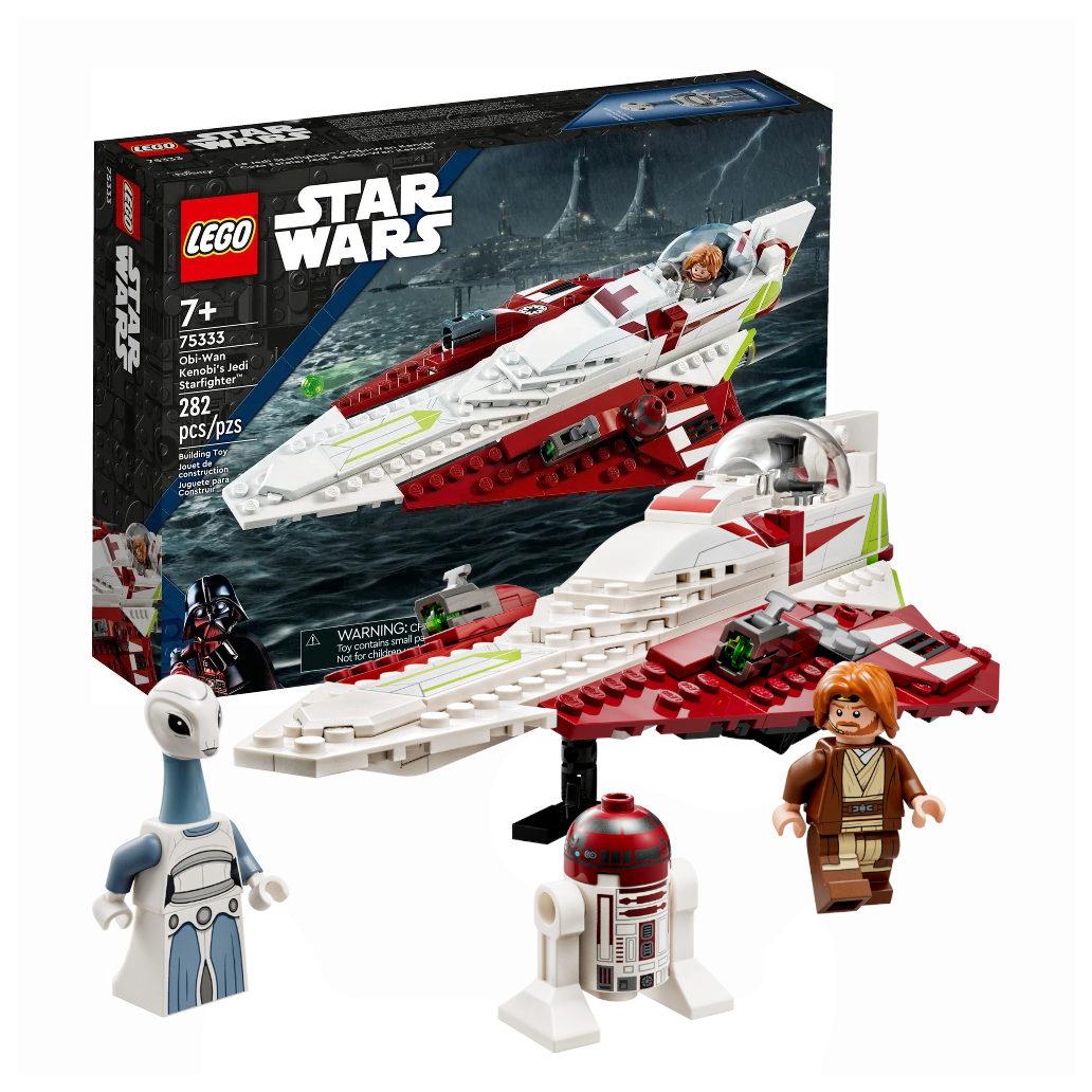Lego Star Wars Jedi Starfighter de Yoda 282pcs 7+ 75333